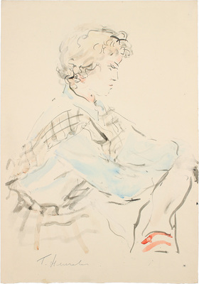 Неменова Герта Михайловна. Женский портрет 